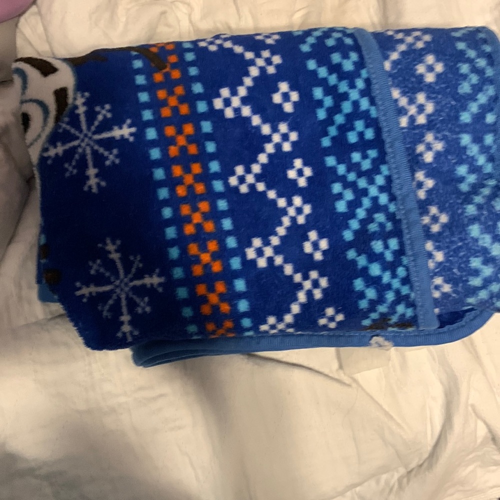 Kid Olaf blanket